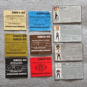 Action Figure Playset with Manuals